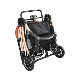 Pet Stroller for Dogs and Cats 2 In 1 Detachable Foldable 4 5 | PricZone