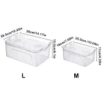 High Quality Transparent Fish Tank Plastic Square Breeding 6 | PricZone