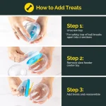 IQ Treat Ball Dog Dispenser Toy Interactive 3 | PricZone