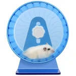 Acrylic Hamster Wheel for Home Use Black Super Silent 2 | PricZone