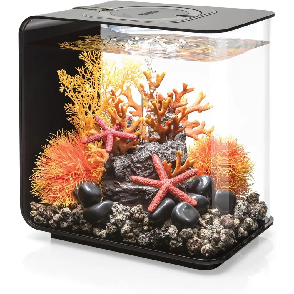Low 15 Acrylic 4Gallon Aquarium with White LED Lights Ern 1 | PricZone Low 15 Acrylic 4 Gallon Aquarium with White LED Lights Ern 1 | PricZone