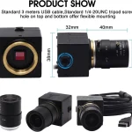 4K USB Webcam with 28 12Mm Varifocal Manual Lens 6 | PricZone