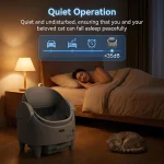 Smart Open Automatic Cat Litter Box 8L SelfCleaning WiFi 6 | PricZone Smart Open Automatic Cat Litter Box 8L Self Cleaning WiFi 6 | PricZone
