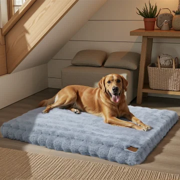 Bingopaw Ultra-Soft Dog Bed with Removable Cover Machine 2
