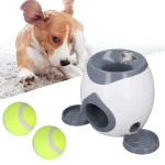 Dog Tennis Ball Machine Training Feeding Toys with 2 1 | PricZone Dog Tennis Ball Machine Training Feeding Toys with 2 1 | PricZone
