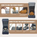 Automatic 54L14Gal Pet Waterer Dog Water Dispenser 6 | PricZone