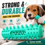 Dog Chew Toys Toothbrush Spiked Roller Stick Durable Rubber 5 | PricZone Dog Chew Toys Toothbrush Spiked Roller Stick Durable Rubber 5 | PricZone
