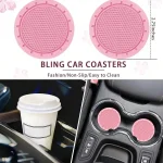 Shiny Rhinestone Car Interior Accessories Set 6 | PricZone