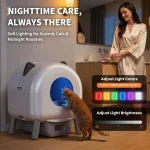 Automatic Self Cleaning Cat Litter Box 72L Large Capacity 5 | PricZone