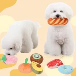 3 4 Pieces Of Randomly Made Dog Squeaky Toys Cute Plush 6 | PricZone