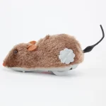 Lifelike Running Plush Mouse Toy 1Pc Spring Powered 4 | PricZone