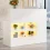 LED Reception Desk with Power Outlets L-Shaped