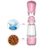 320Ml Dog Water Bottle with Food Container Travel 2 In 1 6 | PricZone 320Ml Dog Water Bottle with Food Container Travel 2 In 1 6 | PricZone