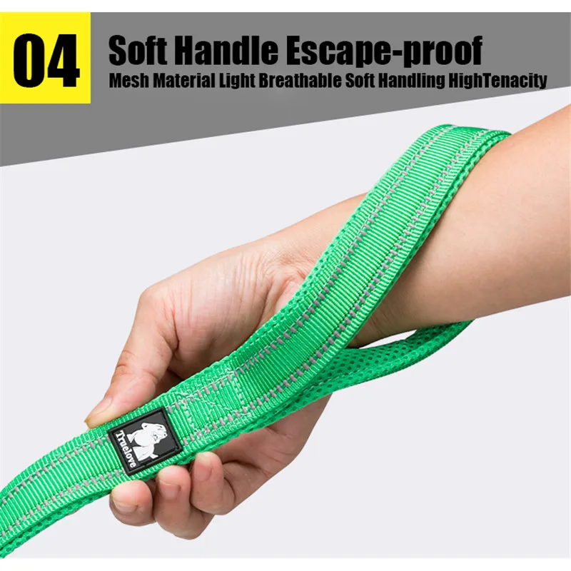 Truelove Soft Pet Leash Reflective Nylon Mesh Padded Puppy 6 | PricZone Truelove Soft Pet Leash Reflective Nylon Mesh Padded Puppy 6 | PricZone