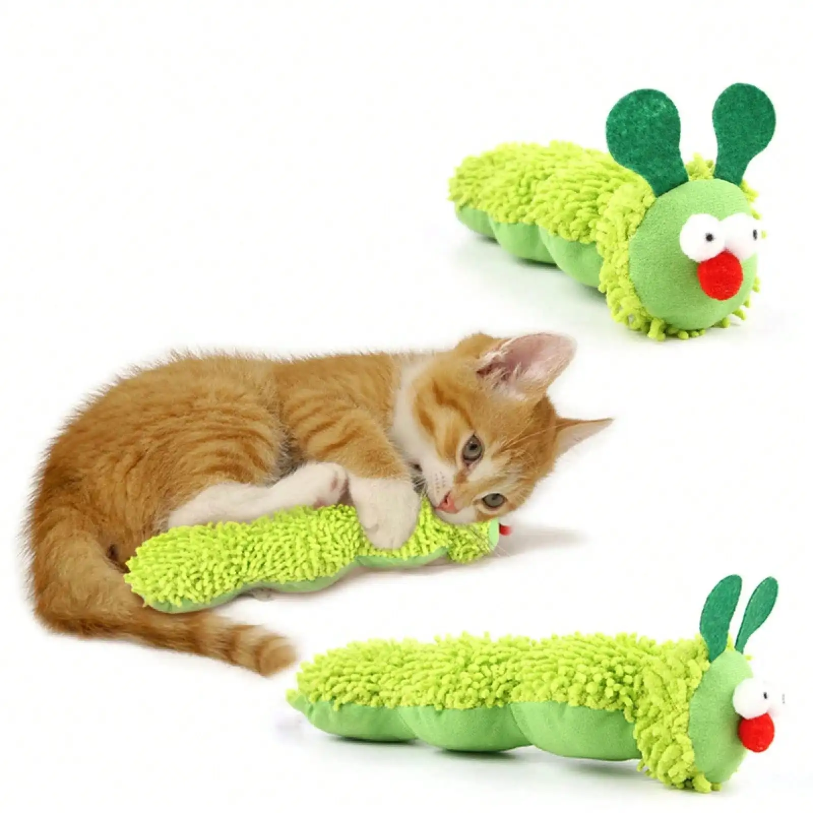 Caterpillar Catnip Molar Toy for Cats 1 | PricZone Caterpillar Catnip Molar Toy for Cats 1 | PricZone
