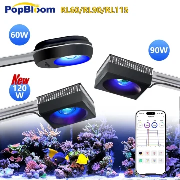 Popbloom WiFi Reef LED Light 60W 90W 120W Full Spectrum 1 | PricZone