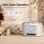 Cordless Cat Water Fountain 35L 8000Mah Rechargeable 6 | PricZone
