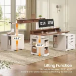 Adjustable Height Computer Desk with Storage and Drawers 3 | PricZone Adjustable Height Computer Desk with Storage and Drawers 3 | PricZone