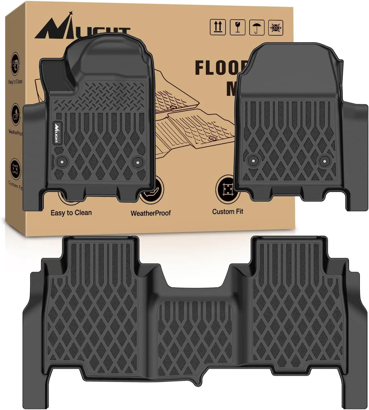 Nilight Chevy Silverado Ev Rst All Weather Floor Mats 1 | PricZone Nilight Chevy Silverado Ev Rst All Weather Floor Mats 1 | PricZone