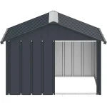 Dog House Outdoor Pet Kennel with Weatherproof Roof Durable 6 | PricZone
