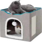 Cat Beds for Indoor Cats Large Cave for Pet House 4 | PricZone Cat Beds for Indoor Cats Large Cave for Pet House 4 | PricZone