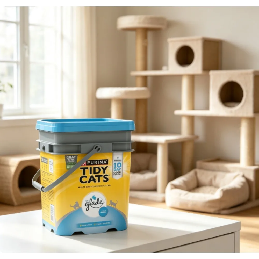 Purina Tidy Cats Cat Litter with Glade Clear Springs Scent 2 | PricZone Purina Tidy Cats Cat Litter with Glade Clear Springs Scent 2 | PricZone