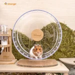 Quiet Hamster Exercise Wheel with Adjustable Stand 4 | PricZone