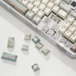 Yunzii Spring Tea 145 Custom Keycap Set with Key Puller 6 | PricZone
