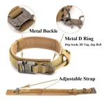 Dog Training Collar Adjustable Tactical and Leash Set 2 | PricZone