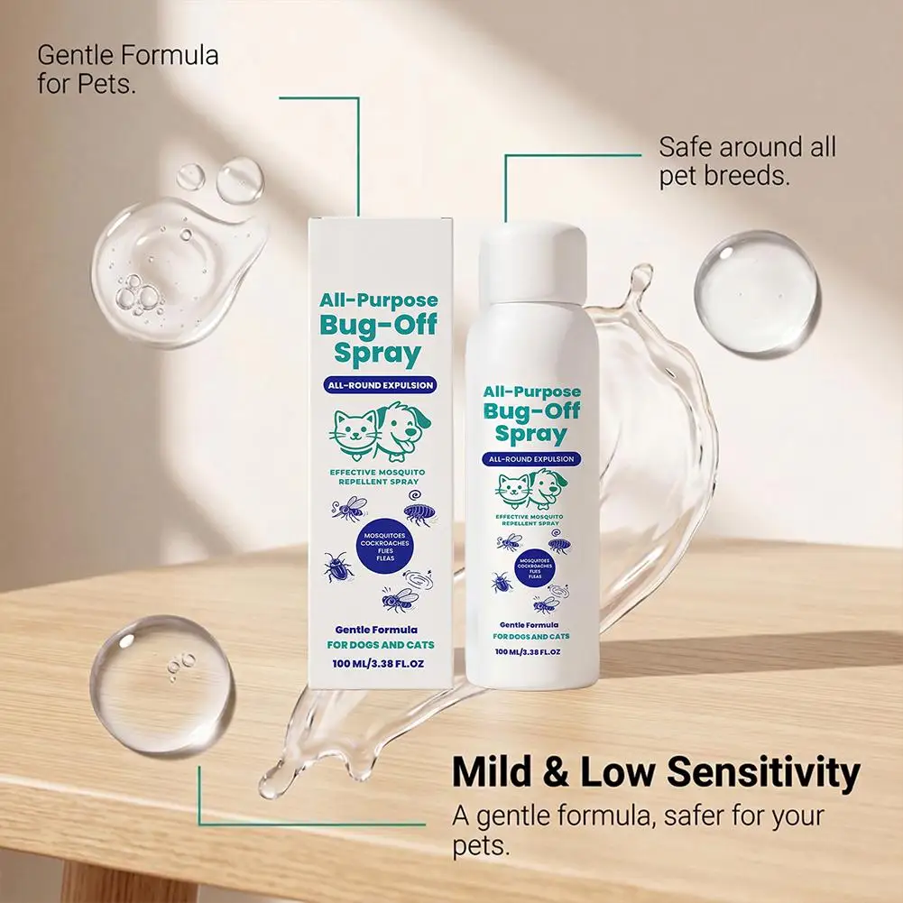 Pet Insect Repellent Spray Mild Safe Effectively Repels 23