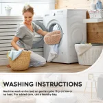 Jhk Calming Dog Bed for Medium To Large Dogs Washable Pet 6 | PricZone Jhk Calming Dog Bed for Medium To Large Dogs Washable Pet 6 | PricZone
