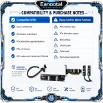 MCIO 50 to PCIe x16 Expansion Kit Dual 8I Riser Card 4 | PricZone