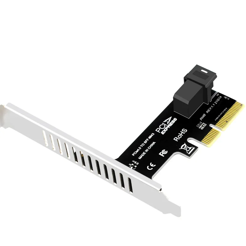 Port PCIe 40 To Sff8643 SasSata Raid Adapter 4 | PricZone Port PCIe 40 To Sff 8643 SasSata Raid Adapter 4 | PricZone
