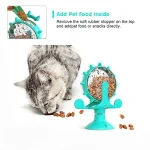 Cat Dog Treat Dispenser Toy Interactive Feeder 360° Degree 5 | PricZone