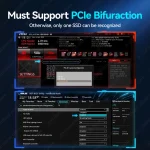 Jeyi Pcie 50 X16 Quad M2 Expansion Card with 4Bay Nvme 6 | PricZone Jeyi Pcie 50 X16 Quad M2 Expansion Card with 4 Bay Nvme 6 | PricZone