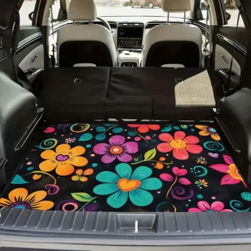 Multicolor Car Trunk Mat for All Weather Protection 1