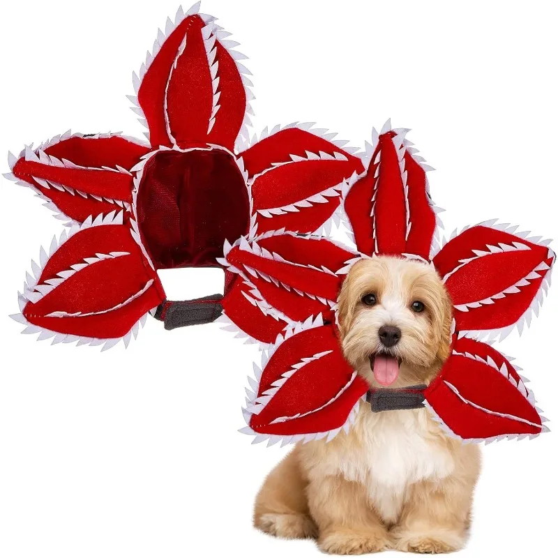 Big Cute Pet Floral Hat Cosplay Headband for Dogs 6 | PricZone Big Cute Pet Floral Hat Cosplay Headband for Dogs 6 | PricZone