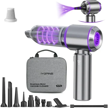 Portable Cordless Car Vacuum with High Power 4-In-1 Blower 1