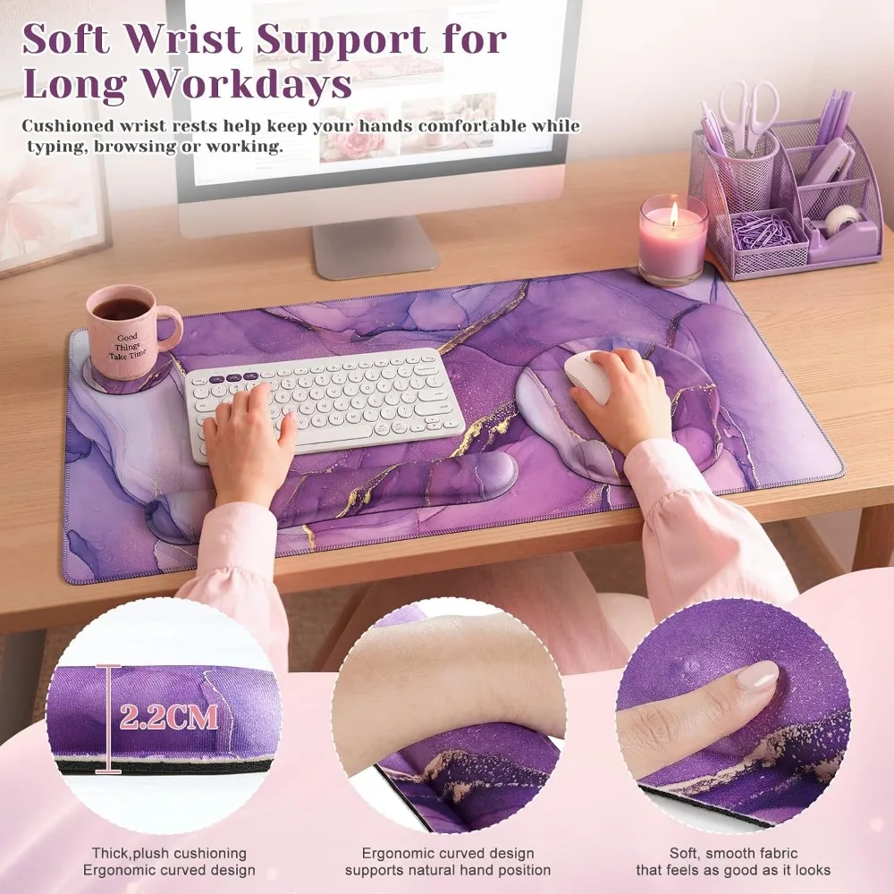 Ergonomic Large Mouse Pad with Wrist Support and Desk Mat 5 | PricZone Ergonomic Large Mouse Pad with Wrist Support and Desk Mat 5 | PricZone