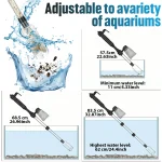 Aquarium Vacuum Gravel Cleaner 3 In 1 Fish Tank with Water 4 | PricZone Aquarium Vacuum Gravel Cleaner 3 In 1 Fish Tank with Water 4 | PricZone