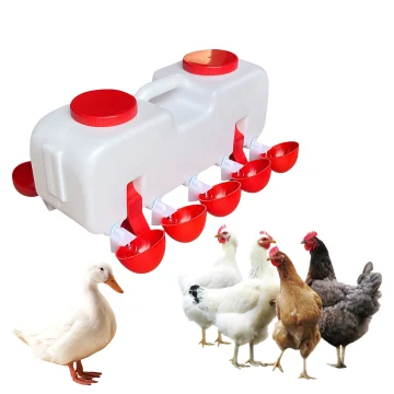 10 kg Self Filling Chicken Waterer Feeder W10 Drinking Cups 1 | PricZone