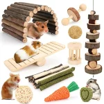 Hamster Toys Guinea Pig Wheel Cage Accessories Small Animal 1 | PricZone