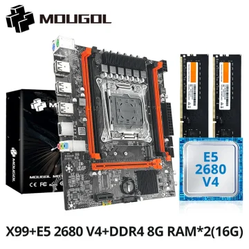 Mougol X99 Gaming Motherboard Kit with Intel Xeon E5 2680 1 | PricZone