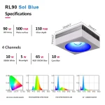 PopbloomRl90 WiFi LED Aquarium Light 200W Reef Marine Lamp 3 | PricZone Popbloom Rl90 WiFi LED Aquarium Light 200W Reef Marine Lamp 3 | PricZone