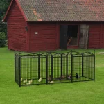 32 Heavy Duty Metal Dog Playpen with Doors 8 Panels 1 | PricZone