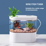 Desktop Aquarium Fish Tank with Biochemical Filtration 1 | PricZone Desktop Aquarium Fish Tank with Biochemical Filtration 1 | PricZone