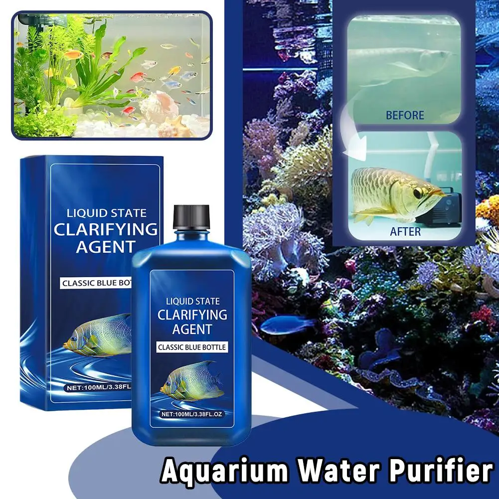100Ml Fish Tank Water Clarifier Liquid Cleaner Safe 4 | PricZone 100Ml Fish Tank Water Clarifier Liquid Cleaner Safe 4 | PricZone