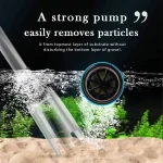 Electric Powerful Suction Aquarium Syphon Operated Fish 4 | PricZone