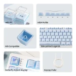 Epomaker Lusterfly Jelly Keycaps Set 123 Mda Profile 6 | PricZone