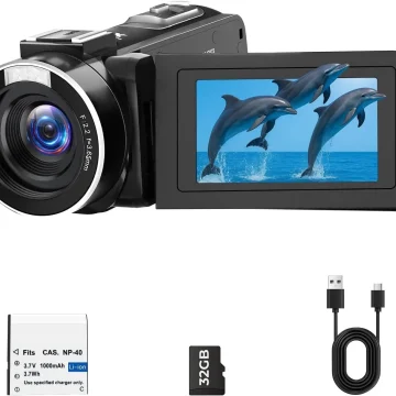 48Mp Camcorder with Fill Light and Flip Screen 1 | PricZone